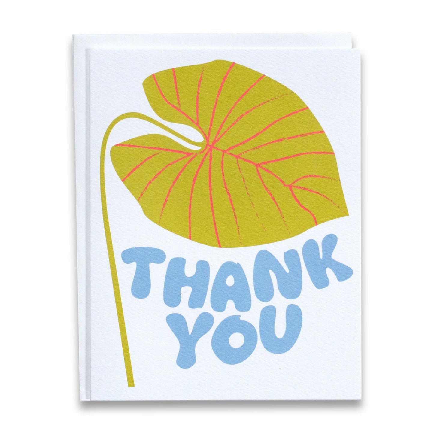 Card: Thank You Leaf