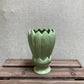Ceramic Vase - Green Flower
