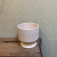 Ceramic Pot - Off-White Neutral Pillar