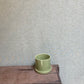 Ceramic Pot - Green Bright with Saucer