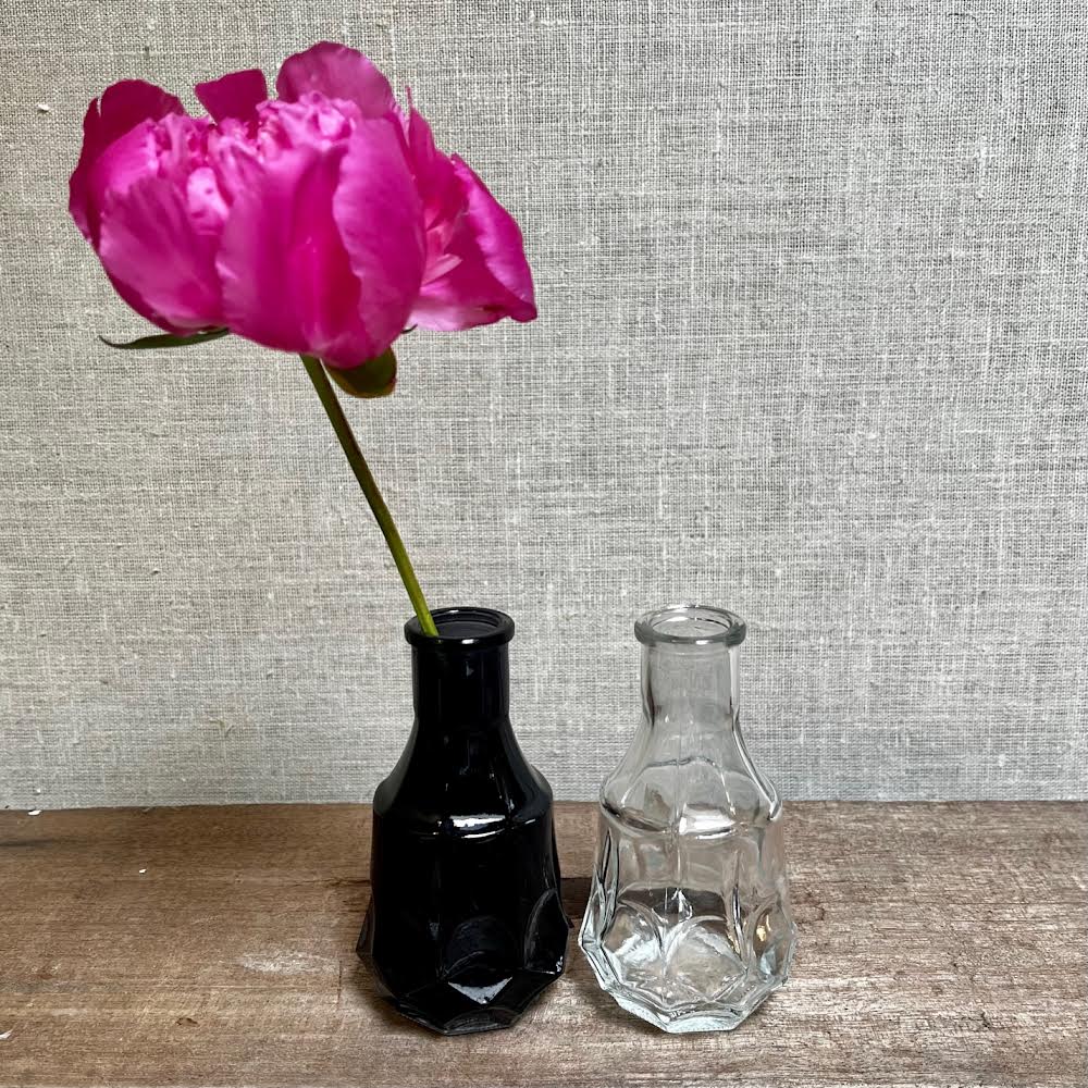 Bud vase - Patterned Glass