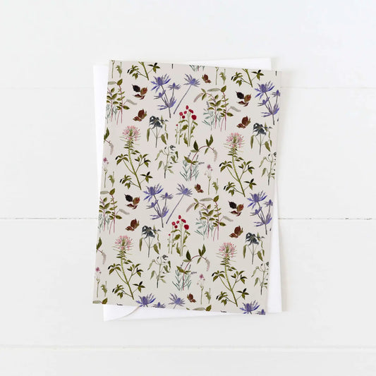Card: Cottage Wallpaper