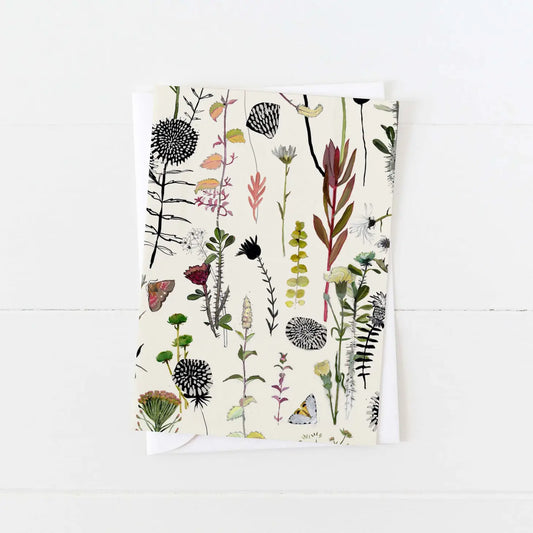 Card: Botanical Pattern