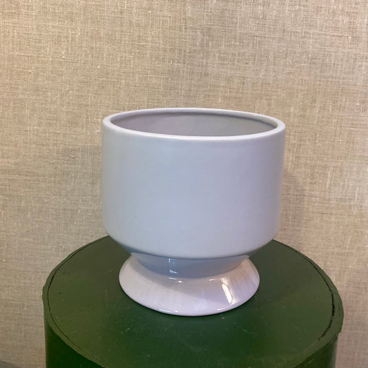 Ceramic Pot - Lilac Pastel Pillar