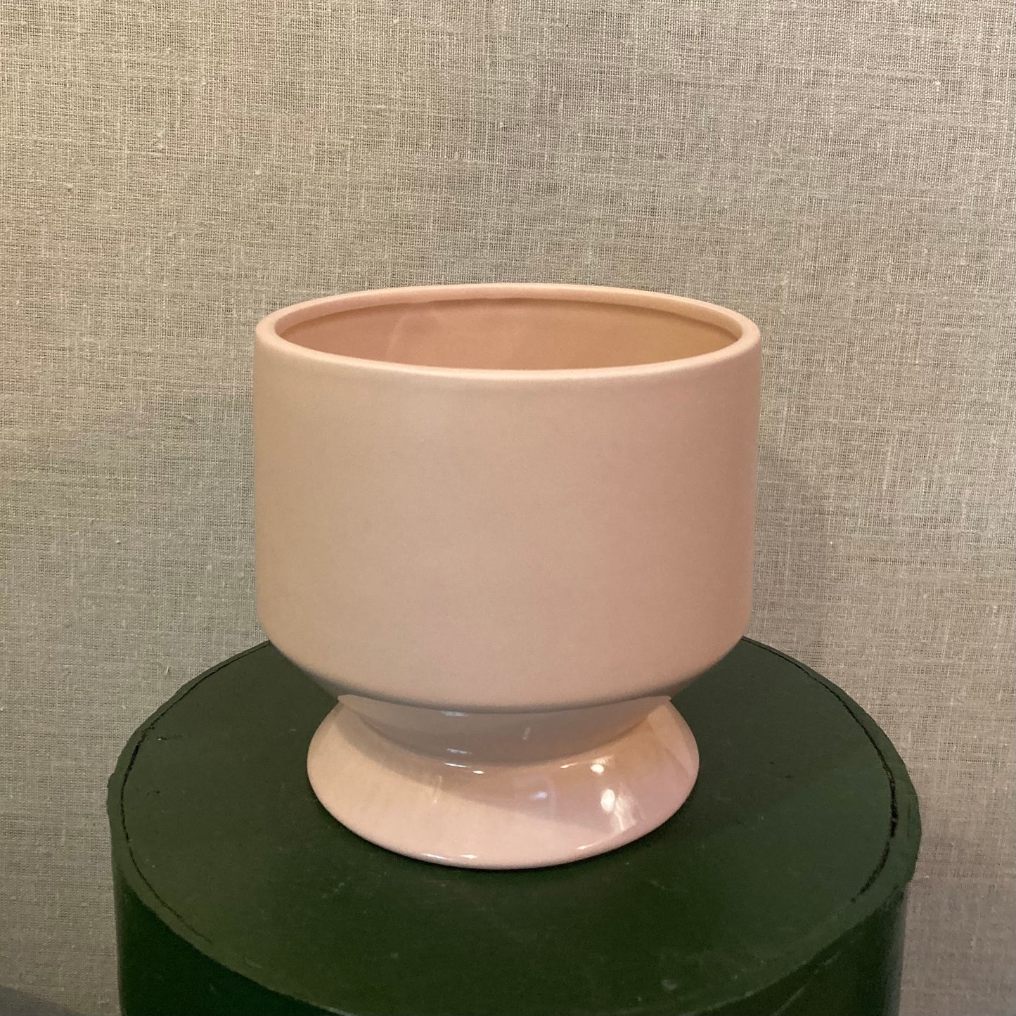 Ceramic Pot - Pink Pastel Pillar