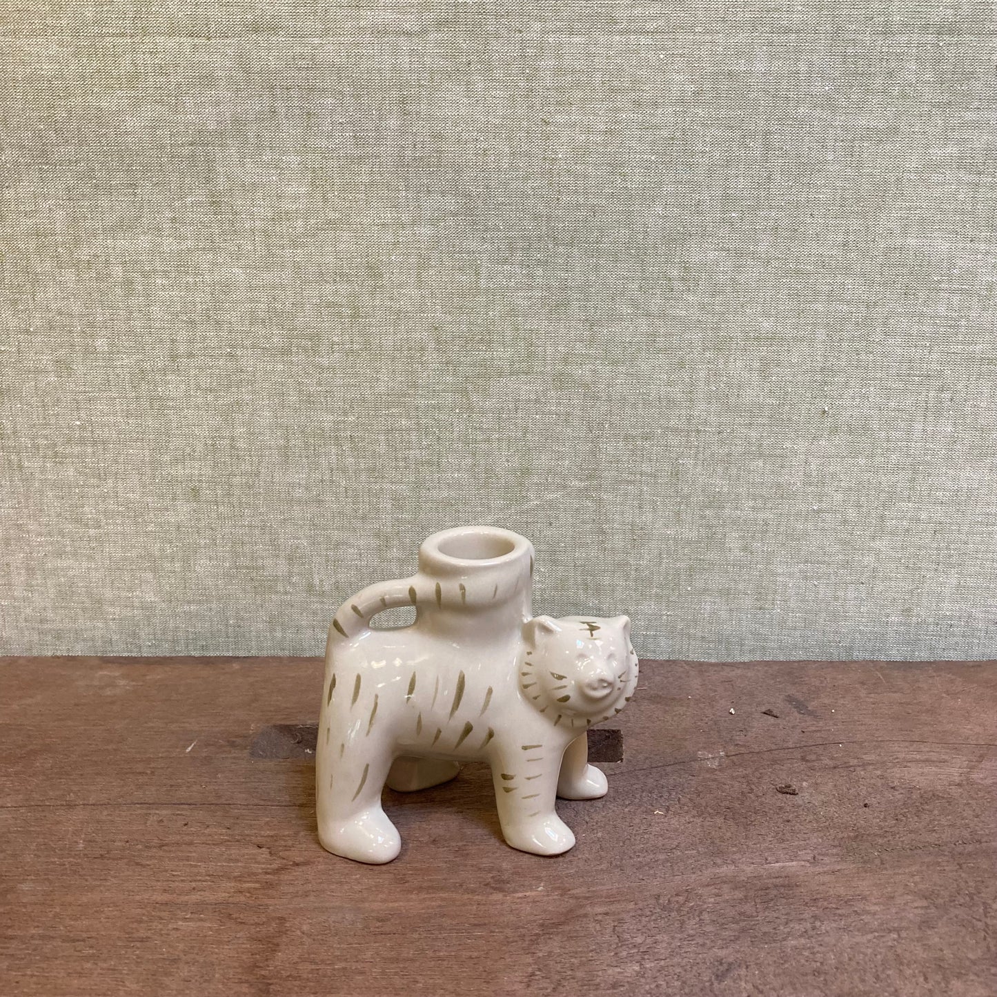 Candle Holder - Tiger