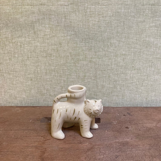 Candle Holder - Tiger