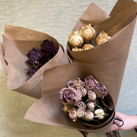 Dried Rose Bunch