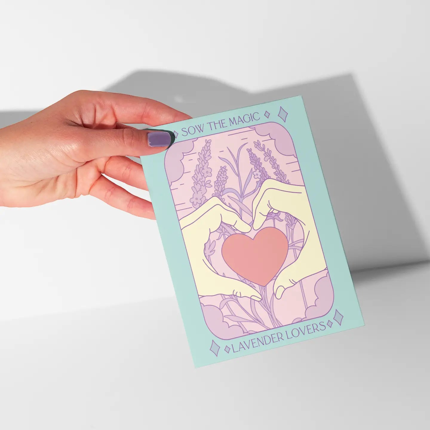 Card: Lavender Lovers Botanical Tarot