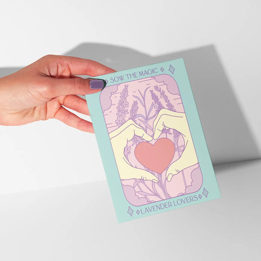 Card: Lavender Lovers Botanical Tarot