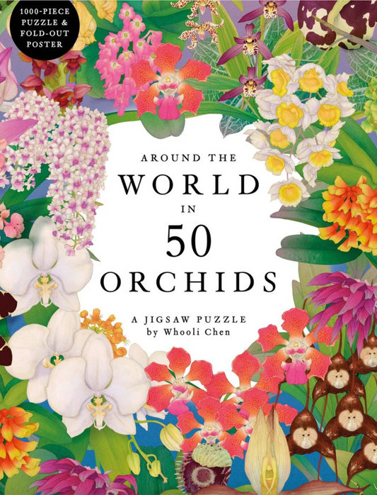 Puzzle - Around the World in 50 Orchids