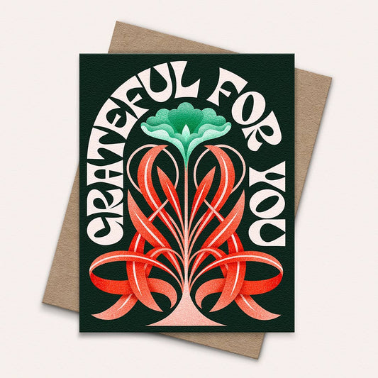 Card - Grateful for you