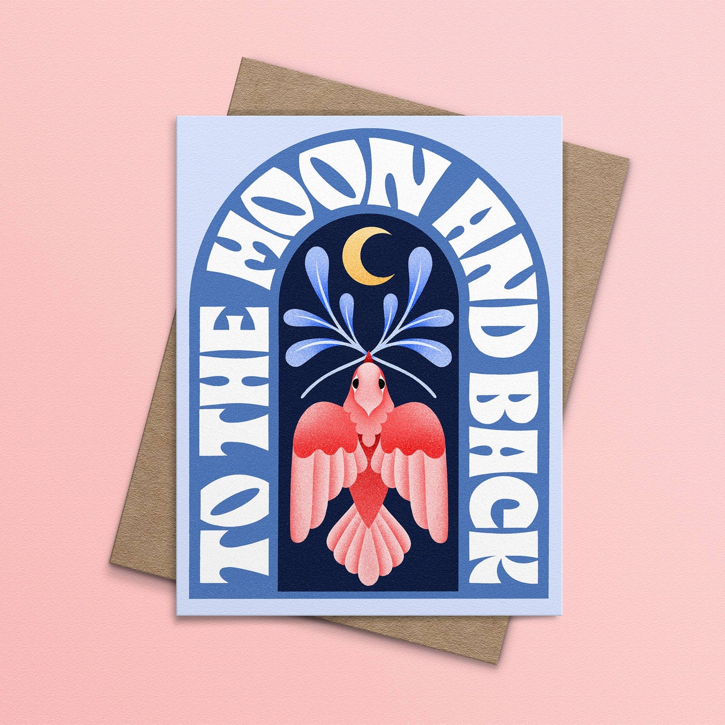 Card - To the Moon and Back