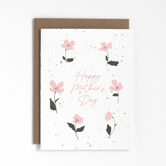 Plantable Greeting Card - Happy Mother's Day