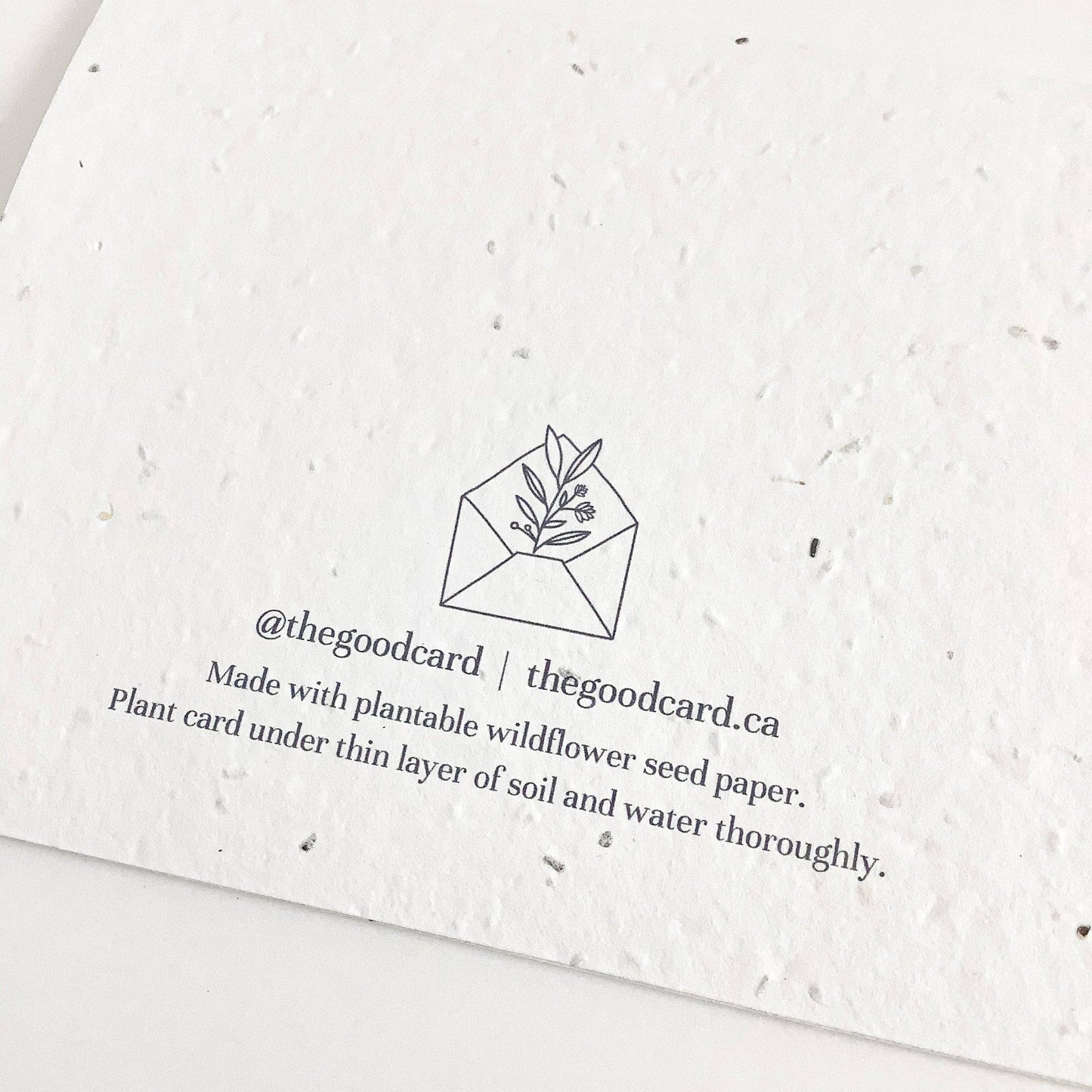 Plantable Greeting Card - You Are Lovely