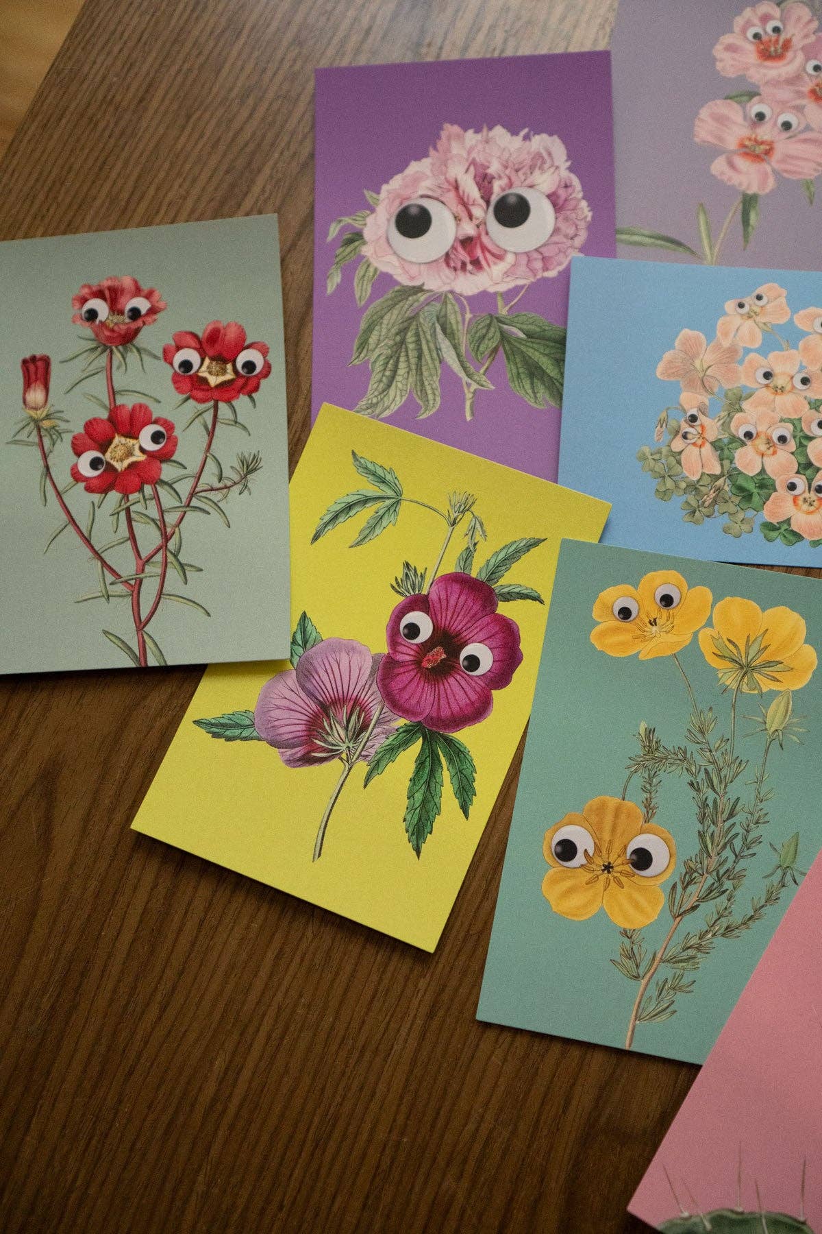 Googly Botany Postcard