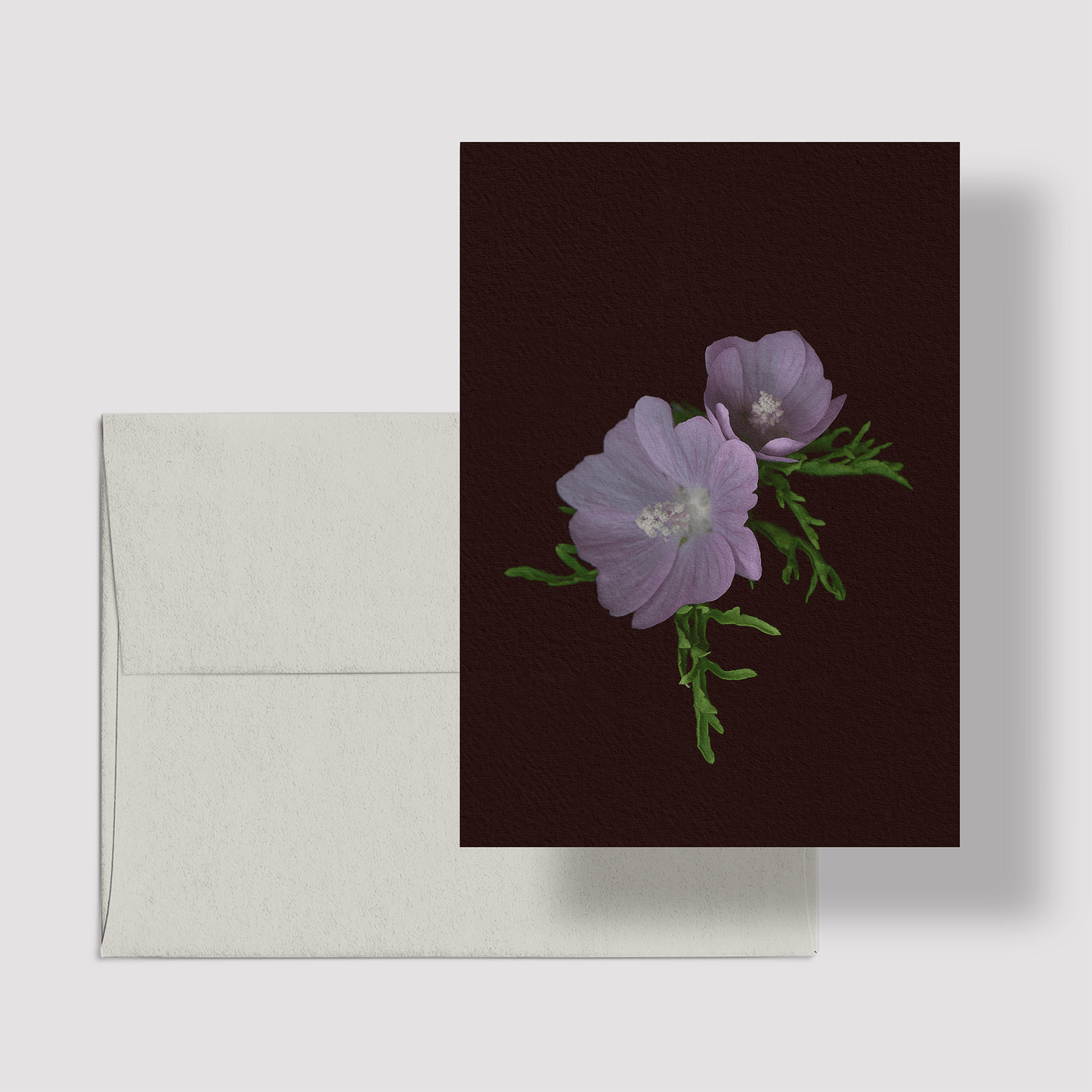 Card / Musk Mallow