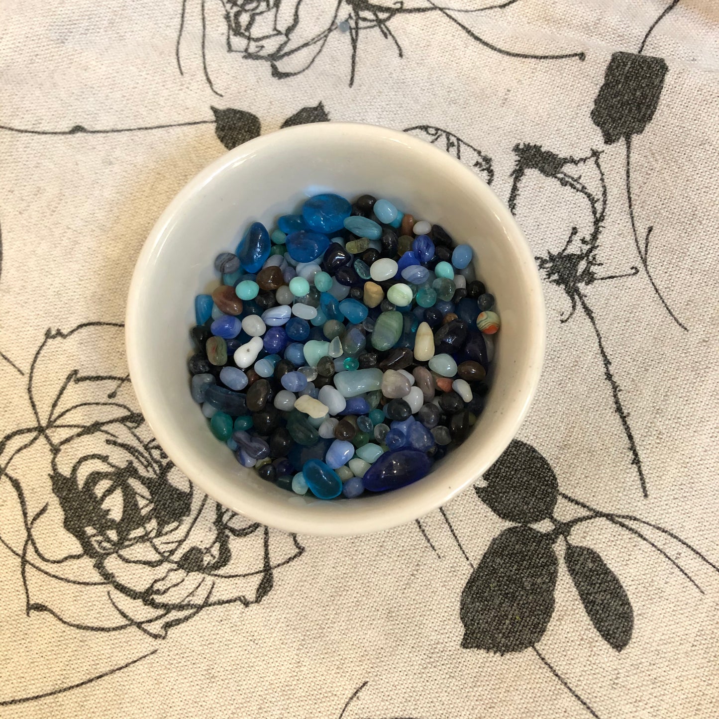 Decorative Stones - Blues/Greens