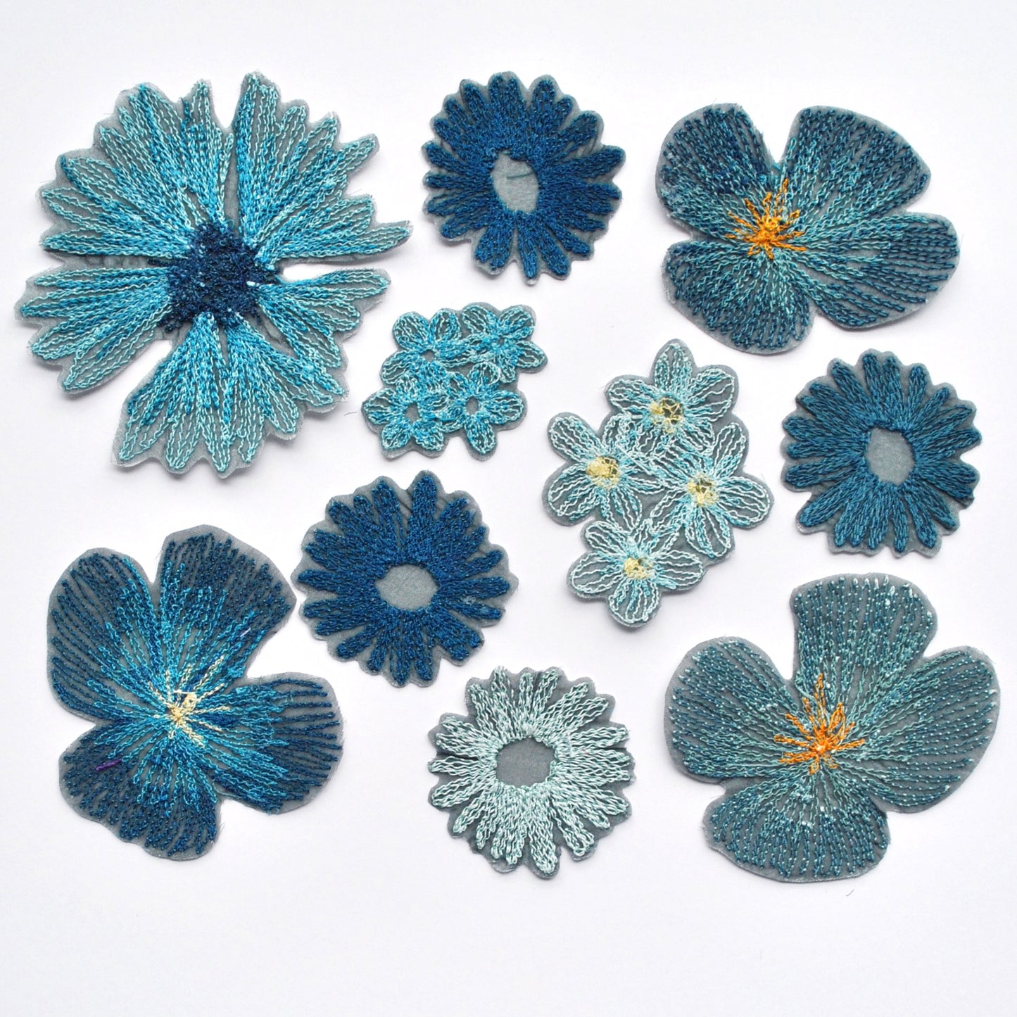Embroidered Patches - Floral Collections