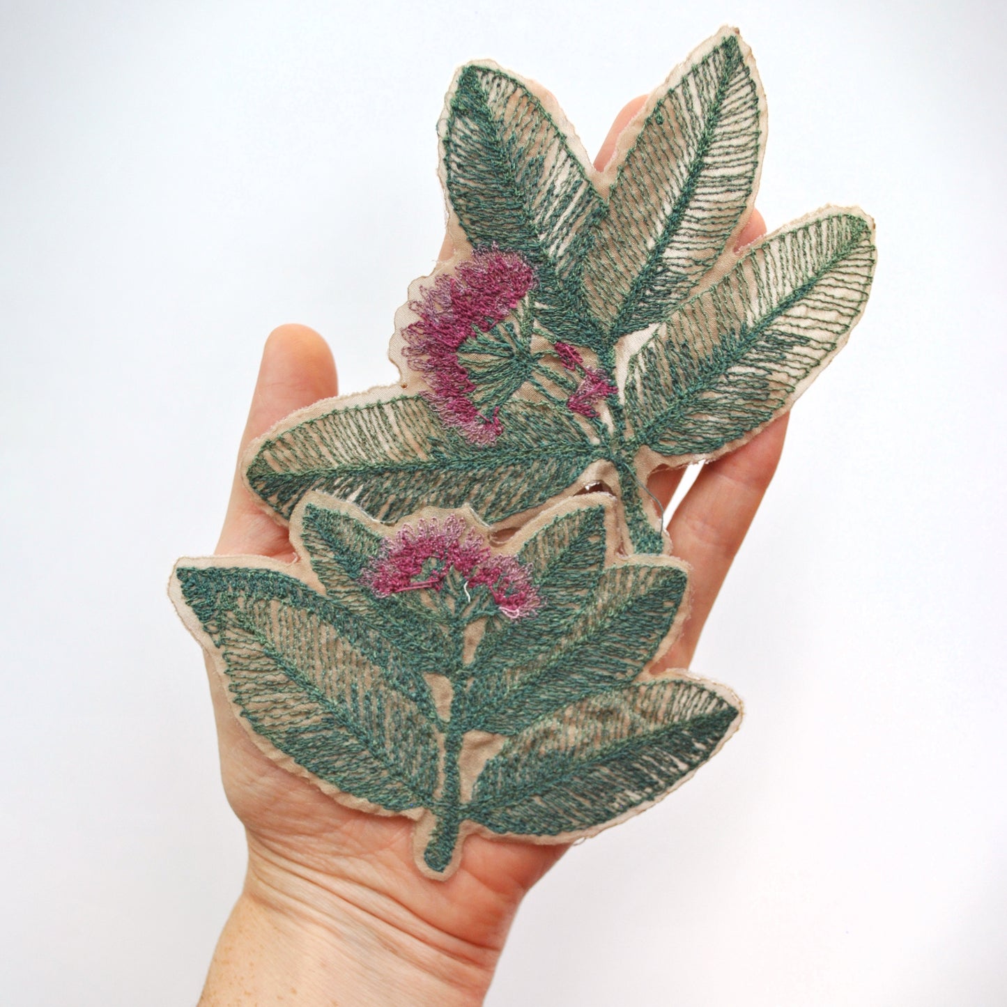 Embroidered Patches - Large Flora