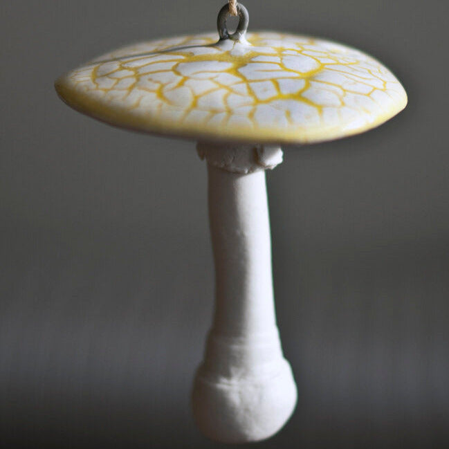 Amanita Mushroom Ornament - Large
