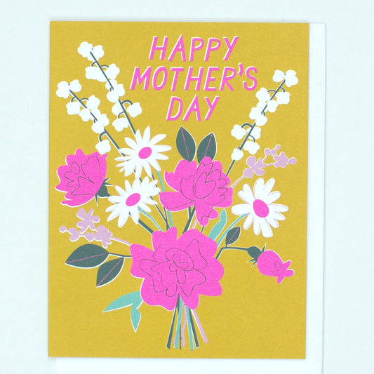 Card:  Happy Mother’s Day Bouquet
