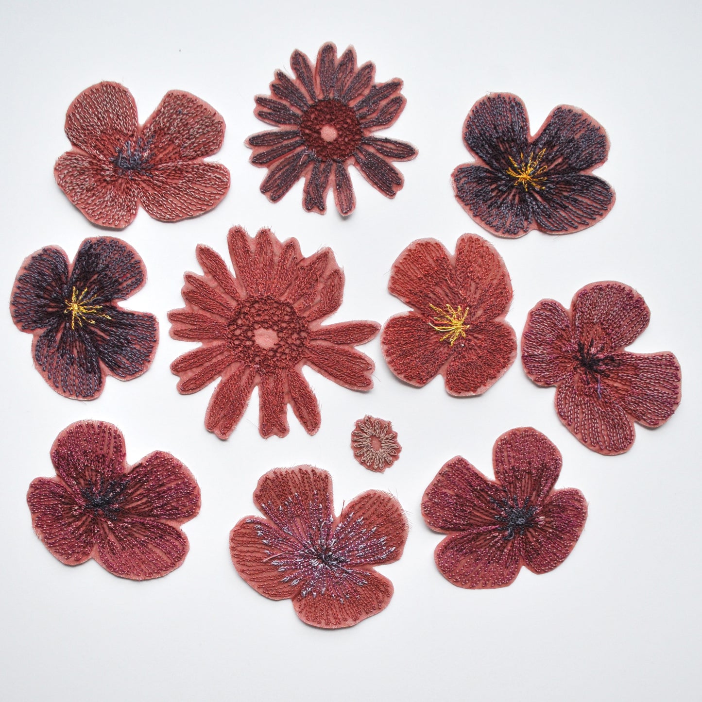 Embroidered Patches - Floral Collections