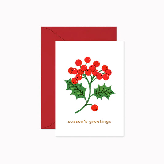 Card: Holiday - Mini Berries