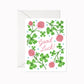 Card: Good Luck  - Pink Clover