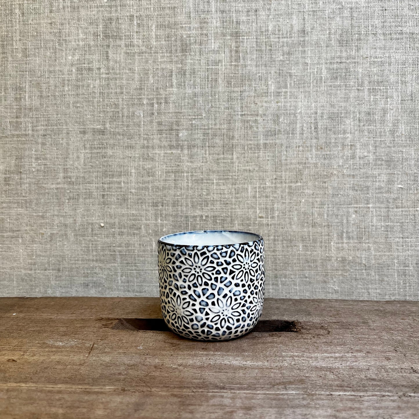 Ceramic Pot - Flower mini