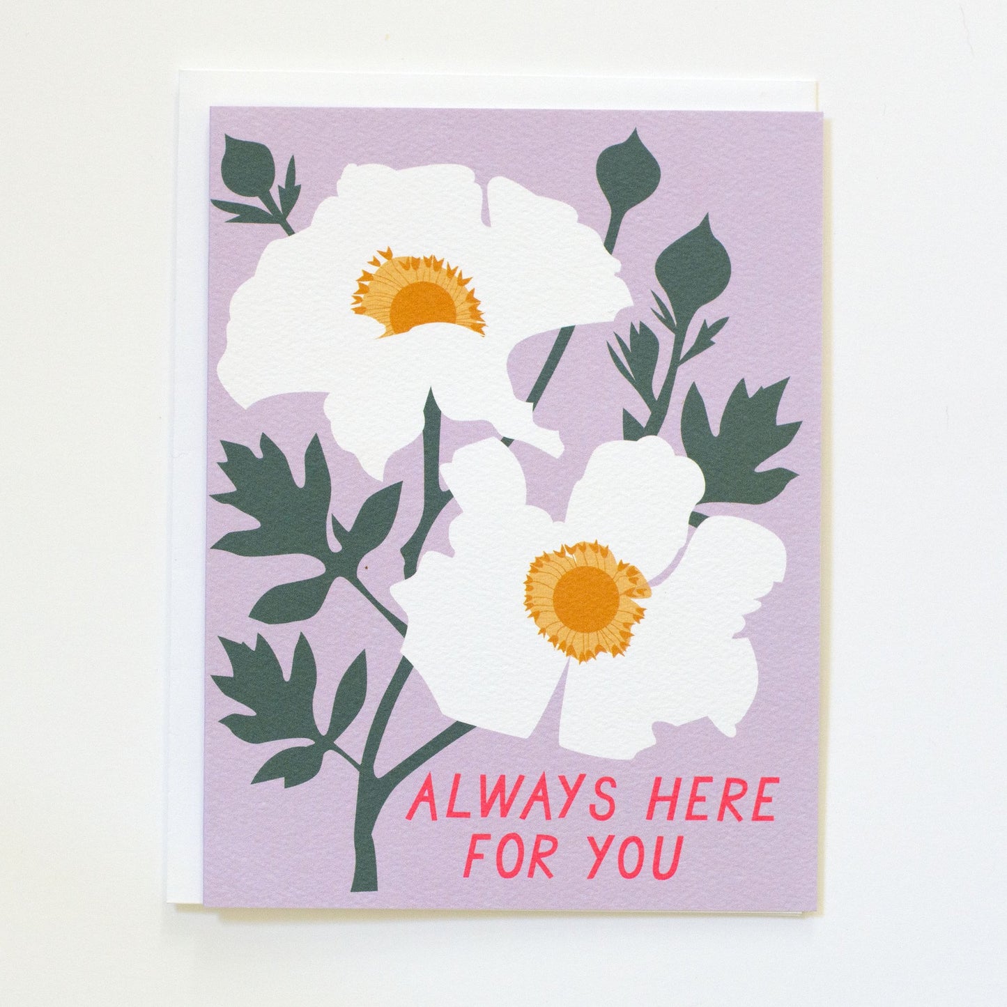 Card: Always Here for You - Romneya