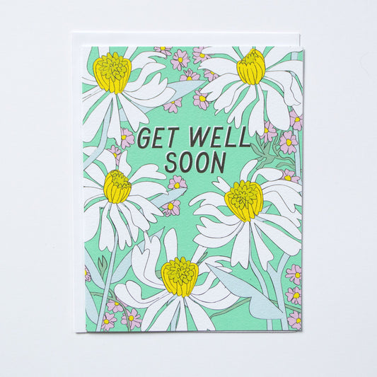 Card: Get Well Soon Daisy