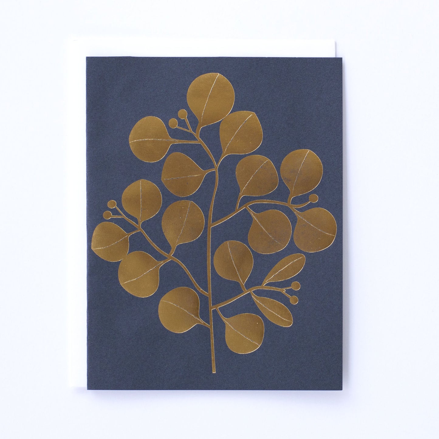 Card: Golden Leaves