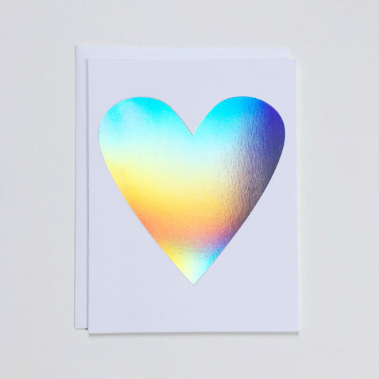 Card: Heart - Holographic