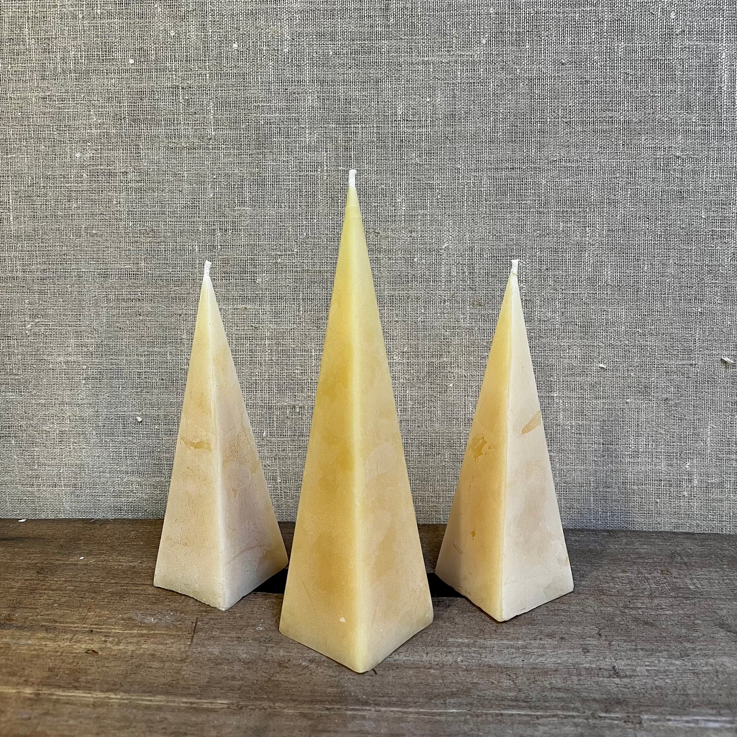 Beeswax Candles - Pyramid