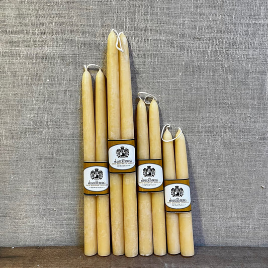 Beeswax Candles - Tapers
