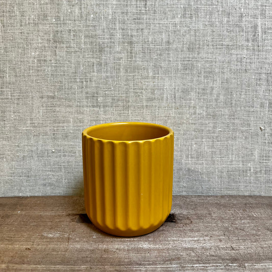 Ceramic Pot - Mustard Ridge