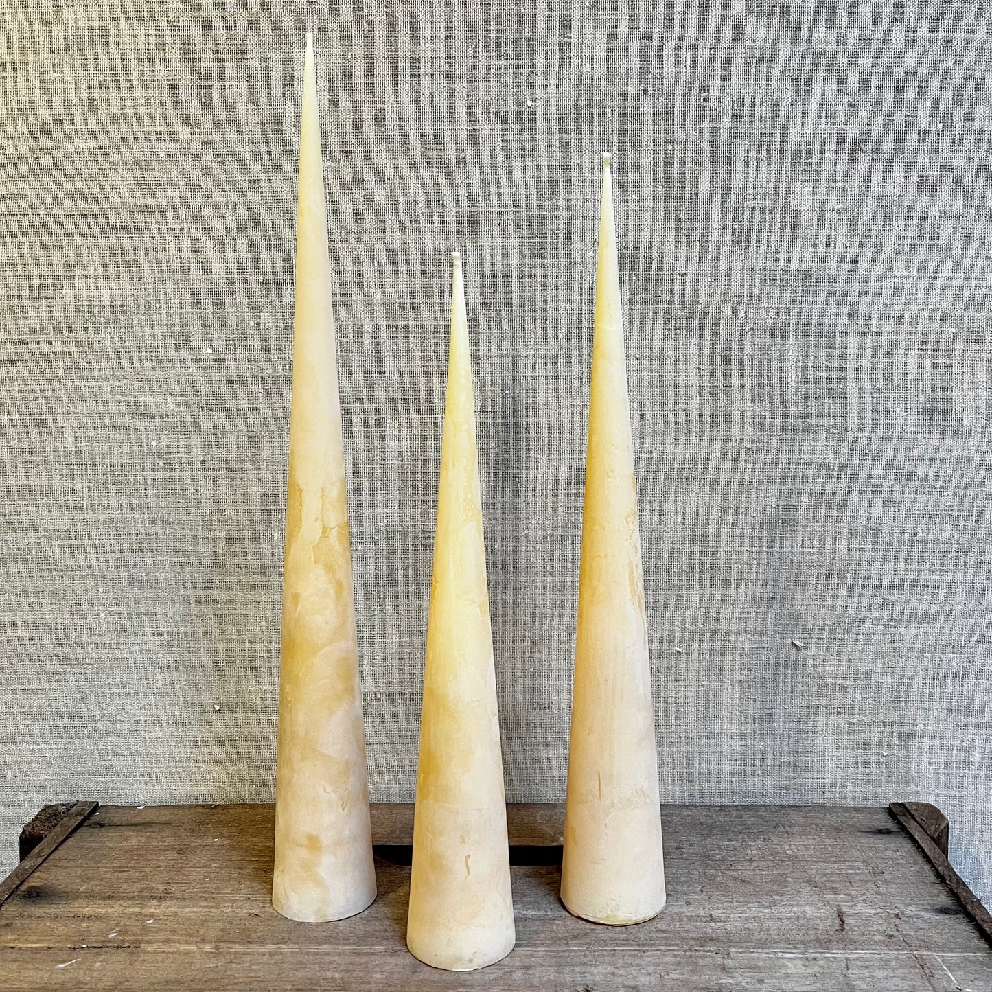 Beeswax Candles - Cone