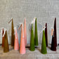 Candle - Beeswax - Cone - Coloured Wax