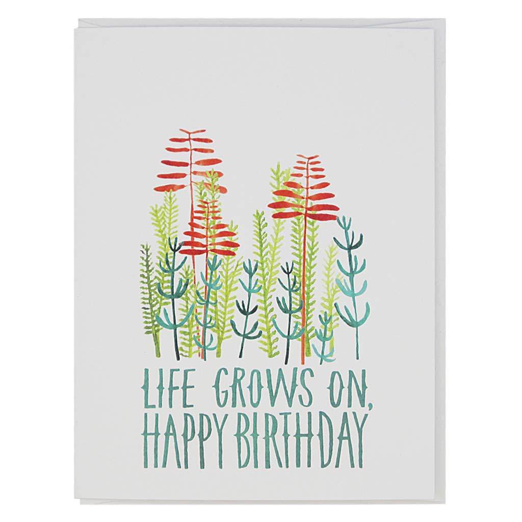 Card: Happy Birthday - Life Grows On