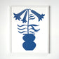 Screenprint - Lillium Vase